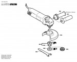 Bosch 0 601 802 574 Gws 10-125C Angle Grinder 230 V / Eu Spare Parts